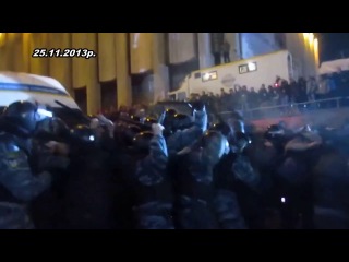 banned video from the maidan how to provoke berkut ?