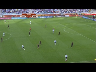 argentina - germany (1 half) (world cup 2010).